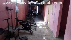 Seen back to the front hall