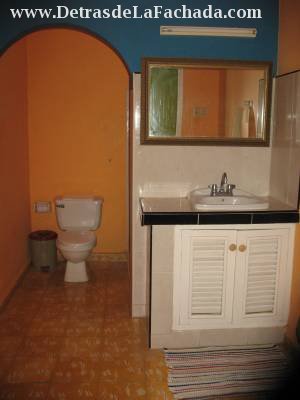One of the bathroom