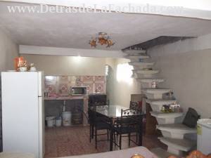 From here you can see the internal staircase