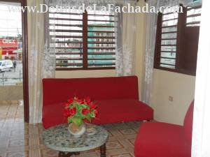 The upper floor room