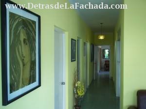 Hall, on both sides and rooms