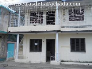 Facade of the building