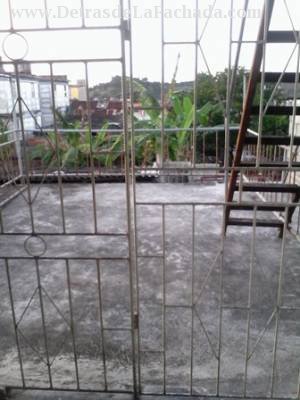 Part in the terrace with laundry