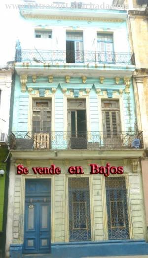 Facade of the building