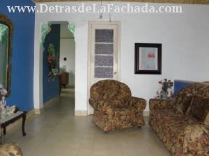 Angle of the room into the Hall and dining room