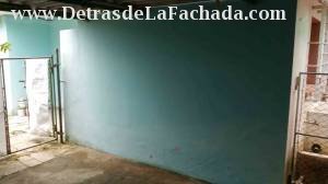 Vista garaje interior-patio trasero