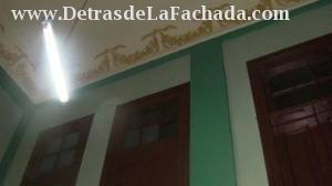 Wall, doors and windows of the dining room