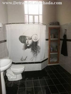 This is the bathroom more large