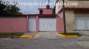 Entrance to the garage