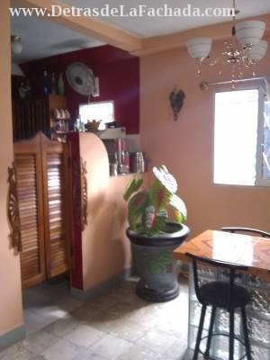 Vista de la entrada a la cocina