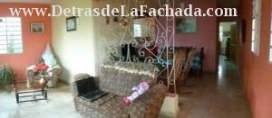 View of the living room and dining room