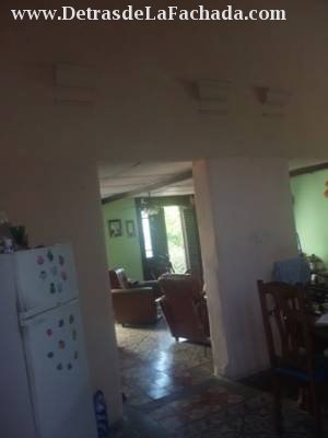 Spacious living room and dining room