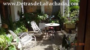 The front 4 x 4 m2 terrace