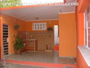 Terrace roofed and with new sinks.