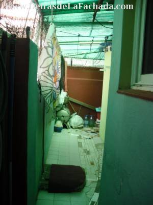 Patio area of tender