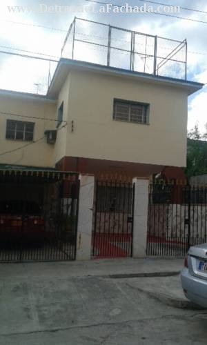 Facade of the building