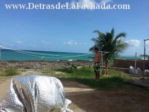 Patio con vista al mar