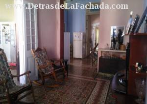 View of the TV room.