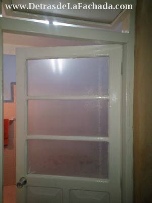 Access to the main bathroom door