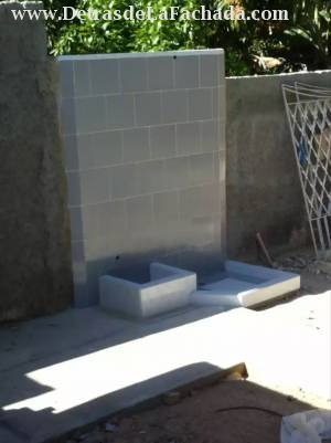 Dusha in the courtyard