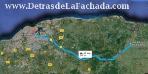 Distancia a la habana