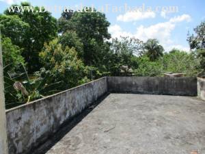 The second floor patio