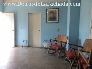 The second floor room with access to the upper pat