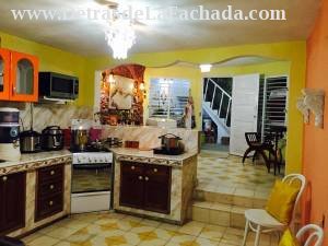 The ground floor kitchen