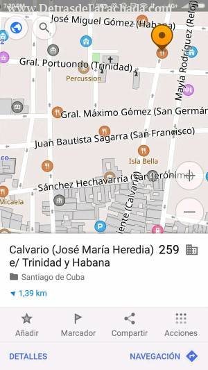 Calvario No. 259 entre Habana y Trinidad