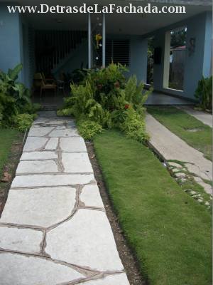 Entrada de la casa