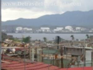 VISTA DESDE LA AZOTEA BAHIA DE SANTIAGO DE CUBA