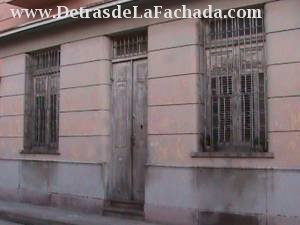 Facade of the House, covered in granite.