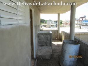 Rear Taken during construction