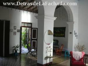 Living room from formal living room