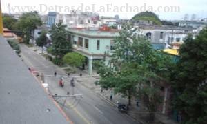 Vistas desde la terraza a Ayestarán
